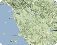 La mappa di Carmignano